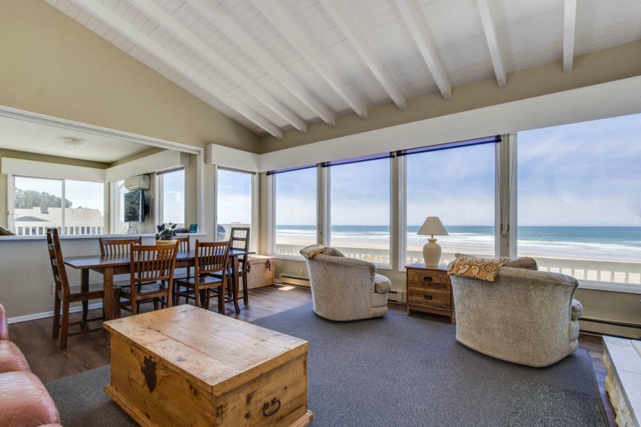 Spindrift Oceanfront Home Бандон Экстерьер фото